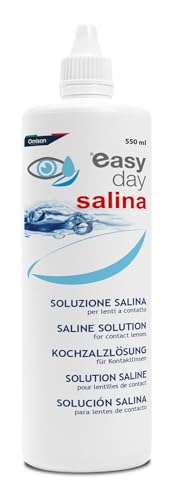 Easy Day Salina - Risciacquo ed Idratazione delle Lenti a Contatto - Maxi Formato 550 ml