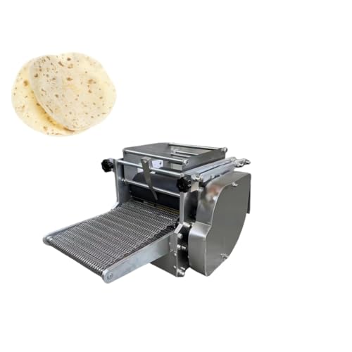 Commercial Tortilla Machine,Tortilla Press for Flour Tortilla Roti,Quesadilla & Tortilla Makers,Flour Mexican Tortilla Machine,Can Make Roti,Chapati,Torilla,Pancake,Crepe,1500-2000 pcs/h
