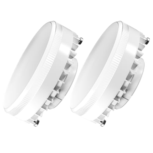 DiCUNO GX53 LED Lampe 7W Warmweiß 2700K ersatzt 70W herkömmliche Halogenbirne GX53 LED Leuchtmittel 230V AC 950lm 120 Matt nicht dimmbar Energieklasse D 2er Pack