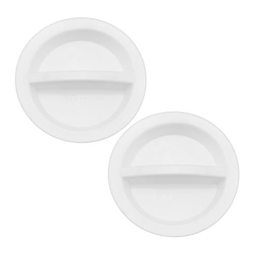 VGOL 2 tappi rotondi in silicone da 50 mm per fori di bloccaggio, tappi di tenuta in gomma per pannello a filo, tappo di scarico per lavello da cucina