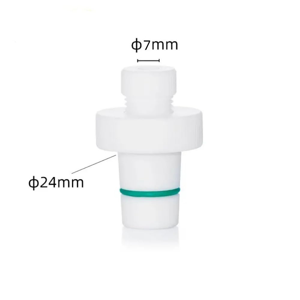 Lab Stirrer Bearing Adapter Stopper for 7mm Diameter Shaft Stirring Rod PTFE Standard Stopper 24#