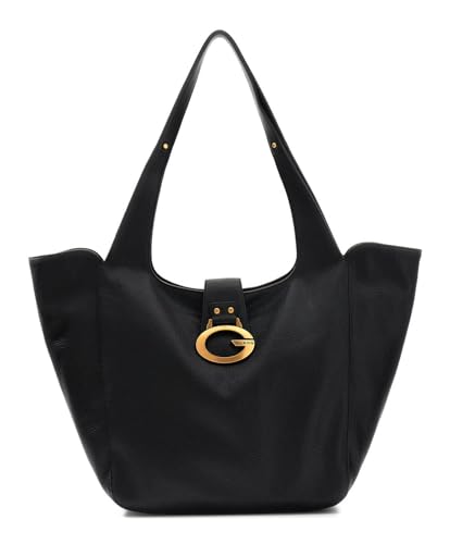 Sac shopper GUESS Camden de cours au bureau en grand format noir