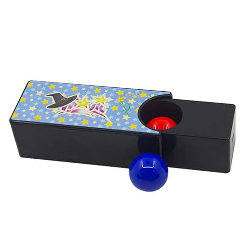 Sghtil Caja mágica Intercambiable para niños, Trucos de Magia para niños, Caja de Cambio, Truco de Magia: Convierte el Rojo en una Bola, mentalismo mágico, Accesorio mágico