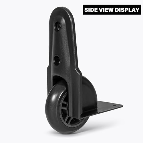 Replacement Luggage Wheels Set of 2 PVC for Trolley Suitcase Repair Directional Rotation Spinner Travel Bag Casters3