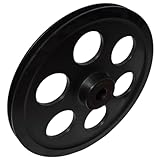 cyclingcolors 1x Keilriemenscheibe Riemenscheibe 1 Rille Z oder SPZ Außendurchmesser 254 mm Teilungsdurchmesser 250 mm Gusseisen Baumaschinen Forstwirtschaftliche Landwirtschaftliche Maschinenbau