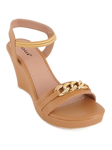 Image of IKAGI Comfortable High Heel Wedges Sandals For Women