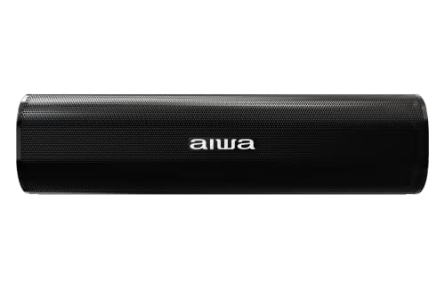 Image of AIWA SB-X350A 40 watts Bluetooth Compact high Performance Desk Speaker, Medium (SB-X350A, Black)