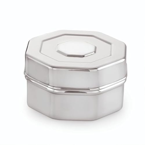 Image of Tosaa steel Square Storage Container - Secure, Modern Design for Multi-Purpose Storage at Home or Work, Ideal for Dry Food, Spices, or Snacks, pack of - 3