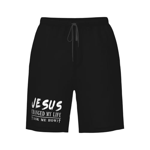 Swim Trunks for Men Board Shorts with Pockets Breathable Fit Quick Dry Beach Shorts Swimwear Bathing Suits Trunks3