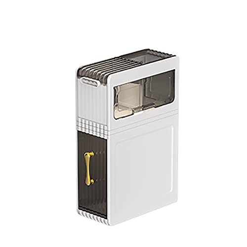 ZFGOJNBH Torre de Almacenamiento para baño con 2/3/4 cajones, Mueble Auxiliar móvil para Inodoro con cajones Transparentes y Ruedas, Carrito Estrecho para Espacios pequeños, armarios y Cocina. Instal