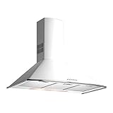 2 lámparas LED Teka - Campana decorativa pared dm775w blanco clase de eficiencia energetica a