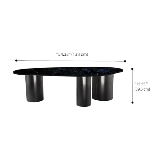 Image of Wakefit Center Table | 1 Yr Warranty | Coffee Table for Living Room Wooden, Tea Table for Living Room Wooden, Sofa Table, Free Installation from Brand, Modern Multi-Functional & Wobble-Free(Sumtr)