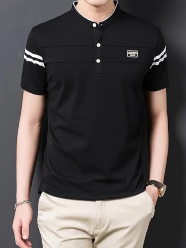 Image of Lymio Polo T Shirt for Men || T Shirt for Man || Collar T Shirt Style Men (Packs Also Available) (Polo-77-80)