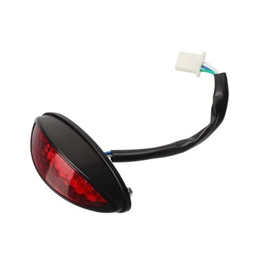 Moto arrière lampe feu universel 12V avec feux stop et éclairage pour plaque moto