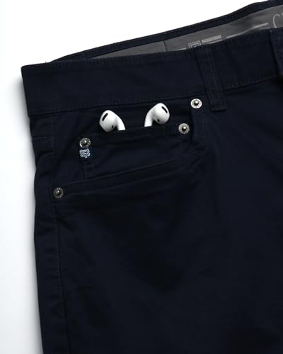 Chaps CM00WB189T-AMN-48X32 Men'S Pants - Casual Slim Fit Cotton Stretch 5 Pocket Modern Chino Dress Pants - Work Pants For Men, Size 48W X 32L, American Navy thumb #2