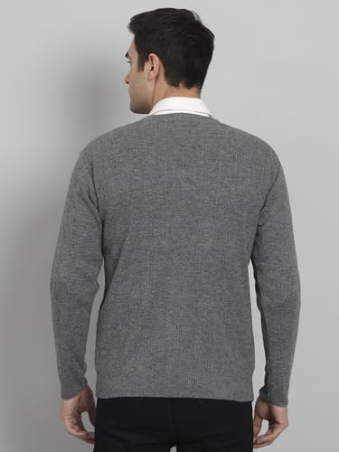 Image of eWools Men's Winterwear Woolen Striped Sweaters