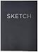 Open Bound Sketchbook, Black, Large Notebooks (9781620096642)
