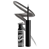 NYX PROFESSIONAL MAKEUP Epic Wear Metallic Liquid Liner, Long-Lasting Waterproof Eyeliner - Gun Metal
