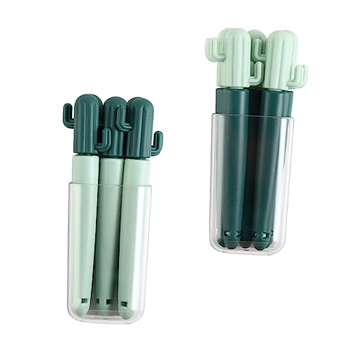 SOLUSTRE 14Pcs Cactus Food Sealing Clips Snack Bag Sealers for Freshness Versatile Clamps for Bags Cute Cartoon Design for Home Kitchen Use