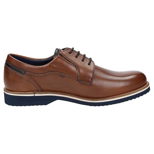 Sioux Men's Derby Oxford Flat, Cognac, 9.5 Wide4