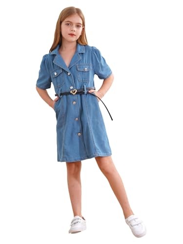 Robe cowboy été pour filles confortable et facile à enfiler