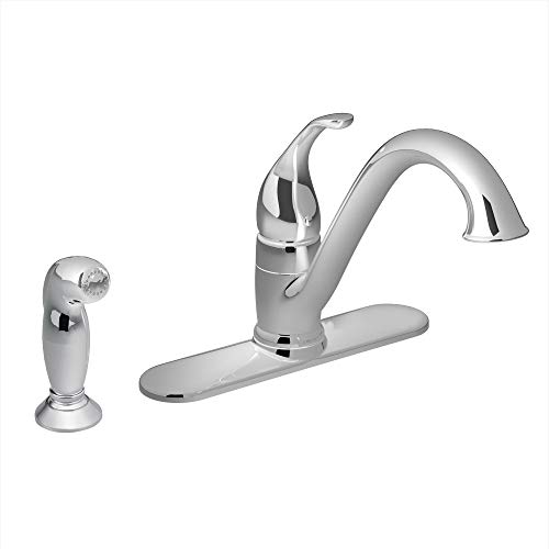 60% Off Discount Moen 7840 Camerist One-Handle Low Arc Kitchen Faucet, Chrome