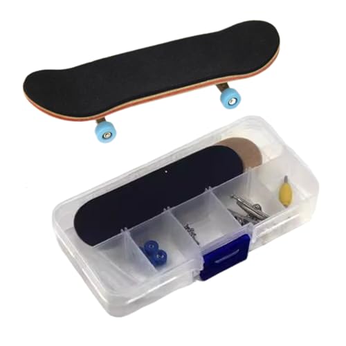 Monopatines en Miniatura para Dedos - Juguetes Portátiles De Skate En Miniatura,Juguete Educativo para Entrenamiento de Dedos y Tabla Mini para Aula o Colegio