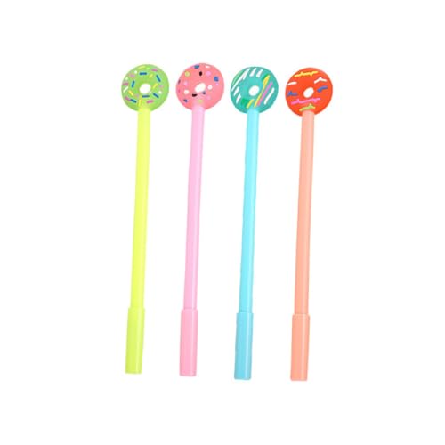 Set de 20 bolígrafos gel con diseño donut creativos miniatura 3