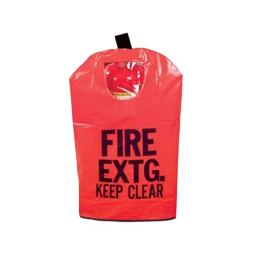 (10 Pack) 20 Lb FIRE EXTINGUISHER COVER (With Window) For 10 Lb to 20 Lb Fire Extinguishers, Medium 25