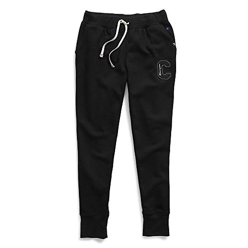 Champion women's heritage jogger, black, 2x large