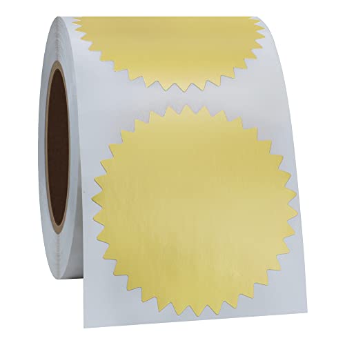 Hylabelest 51 mm Gold-Zertifikat, Waffelsiegel, Label, Auszeichnungen, offizielle Prägeaufkleber, Kunsthandwerk