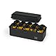 KODAK 120/135 Film Case Filmhülle – für 8 Rollen mit 120 Filmen/10 Rollen mit 35-mm-Filmen – Retro-Stahlgehäuse zum Sortieren und Sichern von Filmen (Schwarz)(Film ist nicht im Lieferumfang enthalten)