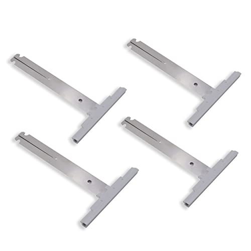 Lot de 4 Attaches souples à clipser - Ressorts de Suspension pour fixation de tablier volet roulant électrique et manuel - Sécurité anti effraction pour verrouillage de volets roulants Cover
