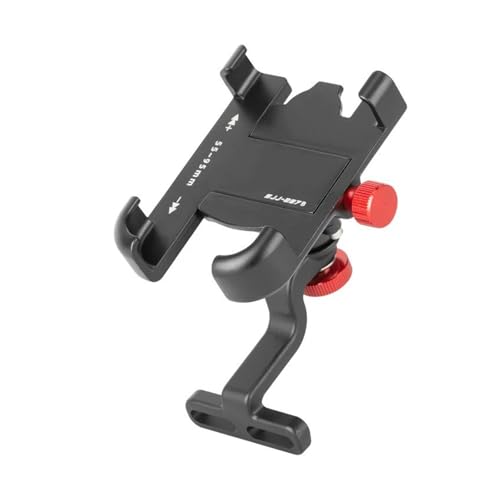 Support de téléphone pour guidon vélo et moto en aluminium noir 297N