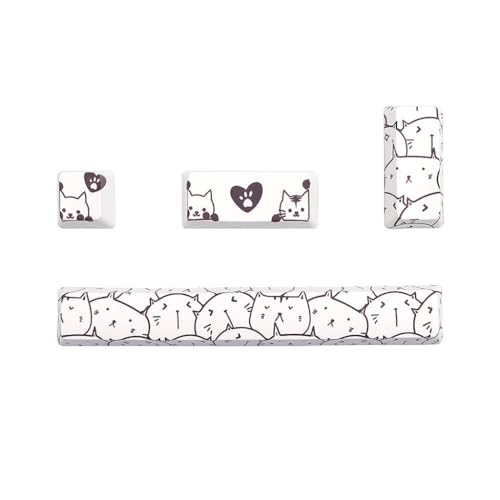 Tastiere Keycaps 4 Keycap Spazio 6.25U Enter Right Bellezza Pittura cinese KeyCap