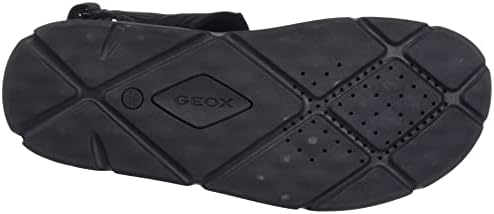 Geox Men's Flat Sandals, Black, 8 | Image 3