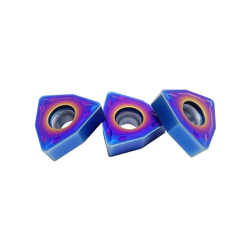 10pcs WCMX030208FN Insertos de Carburo para Torno miniatura 7
