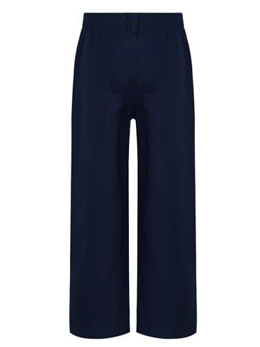 CHICTRY Little Boys' School Uniform Twill Pants Pull-on Plain Trousers Cargo Jogger Pants with Pockets2