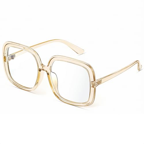 Image of miyya Blue Light Blocking Glasses for Women, Blue Light Glasses for Women Oversized Fashion Glasses