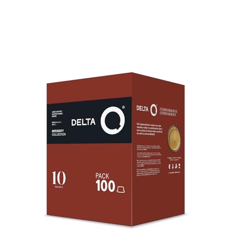 Cápsulas de Café Compatibles con Aquaservice: Guía de Compra y Opiniones Delta Q - Cápsulas de Café Molido Qalidus - 100 Cápsulas Intensidad 10 Compatibles con Cafeteras Delta Q - Espresso Intenso con Notas de Caramelo