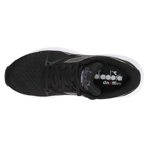 Diadora Womens Mythos Blushield 8 Vortice Hip Running Sneakers Shoes - Black - Size 6 M4