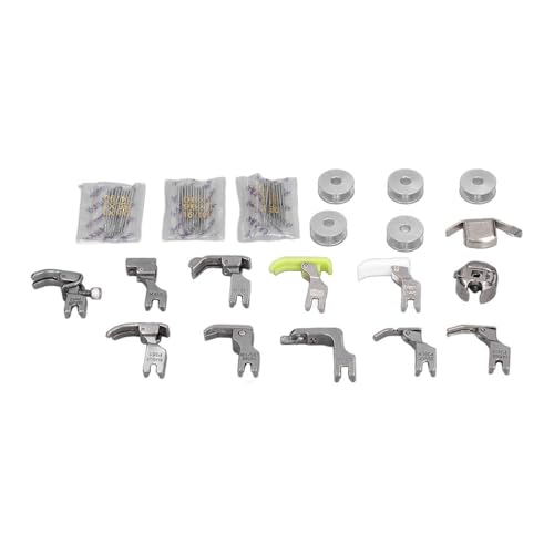 Set de Pies Prensatelas de Acero Inoxidable para Máquina de Coser miniatura 4