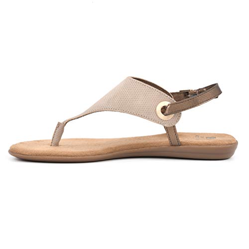 Image of WHITE MOUNTAIN Women's London Flat Sandal