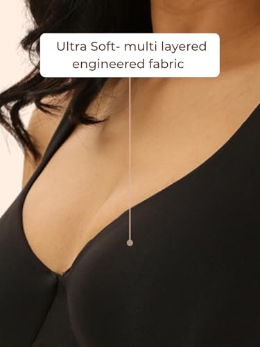 Image of Women Underwired Minimizer Bra with Adjustable Straps | Seamless and Invisible | Non-Padded Full Coverage and Breathable Bra | Light Minimising Effect