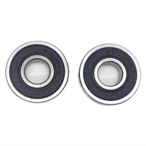 Roulement 6000 2RS 10x26x8mm : Lot de 5 roulements à billes étanches