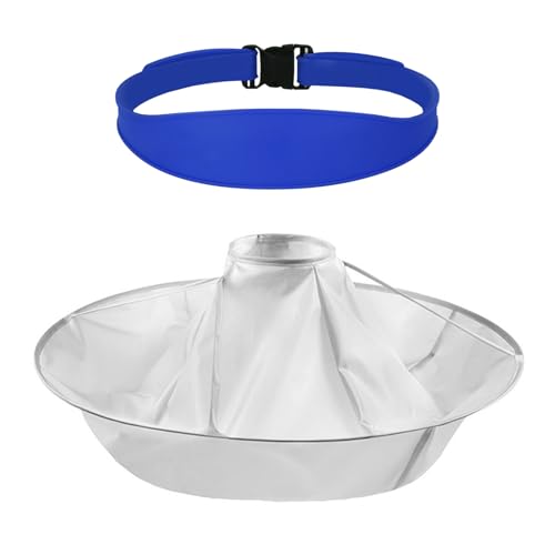 Hoohnnaa Hair Cutting Kit, Fade Haircut Guide for Men, Hair Cutting Guides for Men, Include Self Haircut Guide & Cape Umbrella, Adjustable DIY Neckline Shaving Templat Tool Accessories