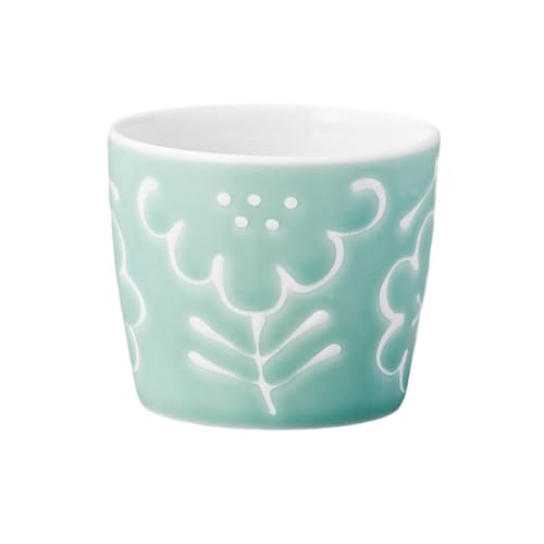 エールネット(Ale-net) 湯呑 煎茶碗 千茶碗 8×5.5cm 200cc マリアカップ グリーン 食洗機対応 電子レンジ対応 美濃焼 日本製