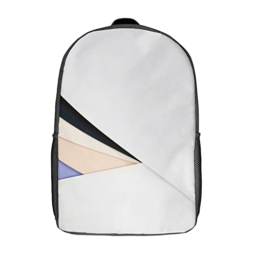 Sac à dos scolaire enfants 17 pouces classique imprimé 3D pour adolescents