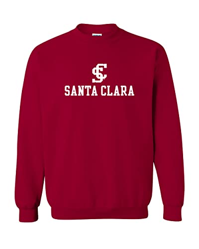 CreateMyTee | Santa Clara University Crewneck Sweatshirt