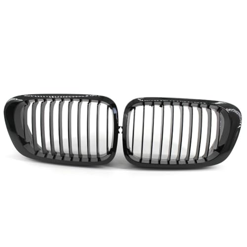 Parrilla negra mate y brillo para BMW E46 Coupé 1999-2002 de 2 puertas